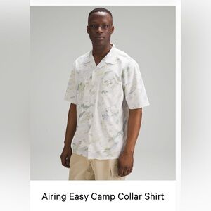 Lululemon Airing Easy Camp Collar Shirt